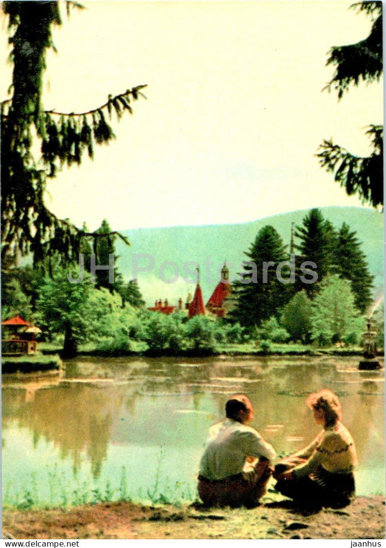 Carpathian Mountains - Carpathians Sanatorium - 1967 - Ukraine USSR - unused - JH Postcards
