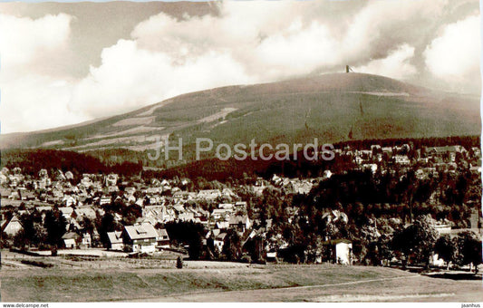 Braunlage - Oberharz mit Wurmberg 971 m - old postcard - Germany - unused - JH Postcards