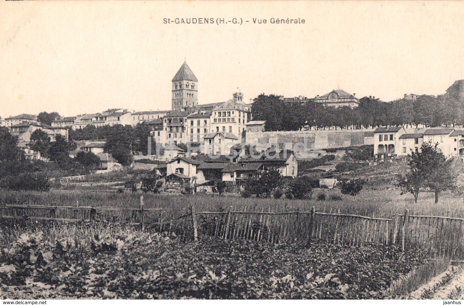 St Gaudens - Vue Generale - Saint Gaudens - old postcard - France - unused - JH Postcards