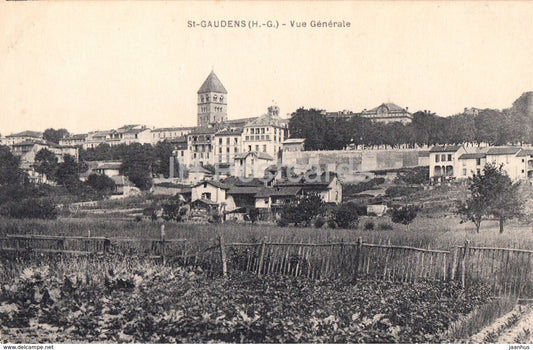 St Gaudens - Vue Generale - Saint Gaudens - old postcard - France - unused - JH Postcards