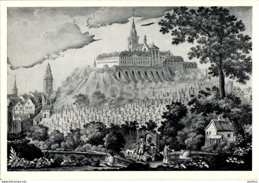 Siegburg - Ansicht von Sudosten - art - painting - Germany - unused - JH Postcards
