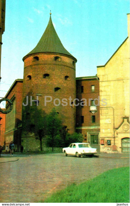 Riga - Powder Tower - 1 - 1977 - Latvia USSR - unused - JH Postcards