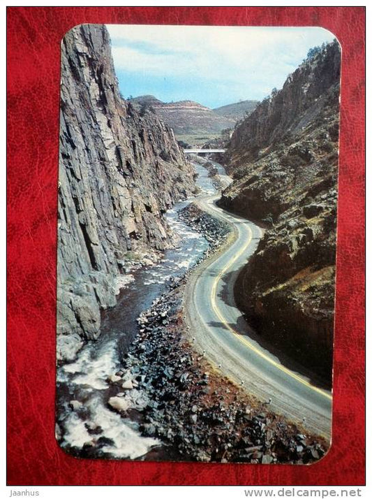 Big Thompson Canyon - Colorado - USA - unused (numbers written backside) - JH Postcards