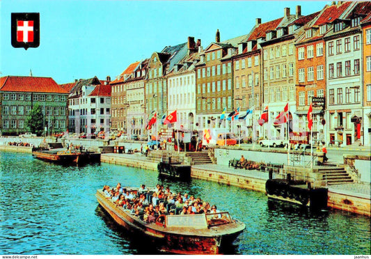 Copenhagen - Kobenhavn - The Harbour Tour - boat - 13 - Denmark - unused - JH Postcards
