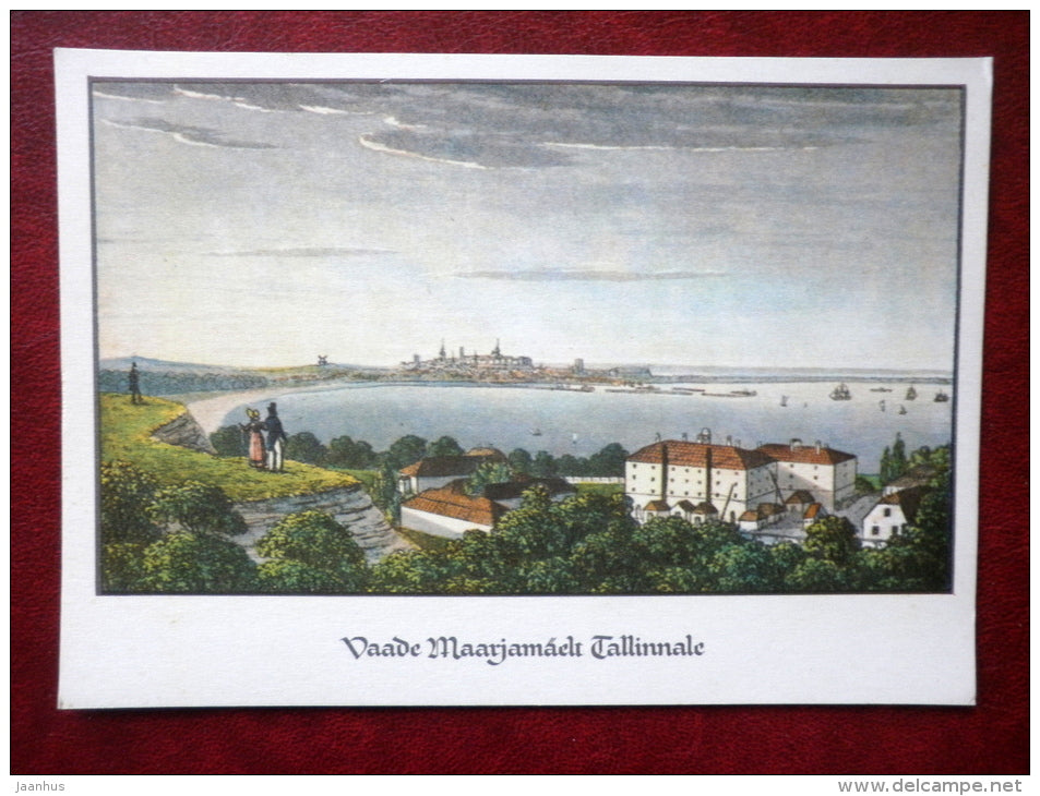 Tallinn view from Maarjamäe - Tallinn - REPRODUCTION! - 1969 - Estonia USSR - unused - JH Postcards