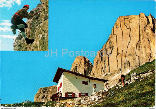 Rifugio Paolina Hutte 2209 m - Gruppo del Catinaccio - Carezza - Italy - unused - JH Postcards