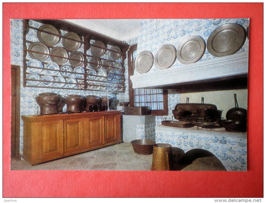 The Palace of Monplaisir , The Kitchen - Petrodvorets - 1978 - USSR Russia - unused - JH Postcards