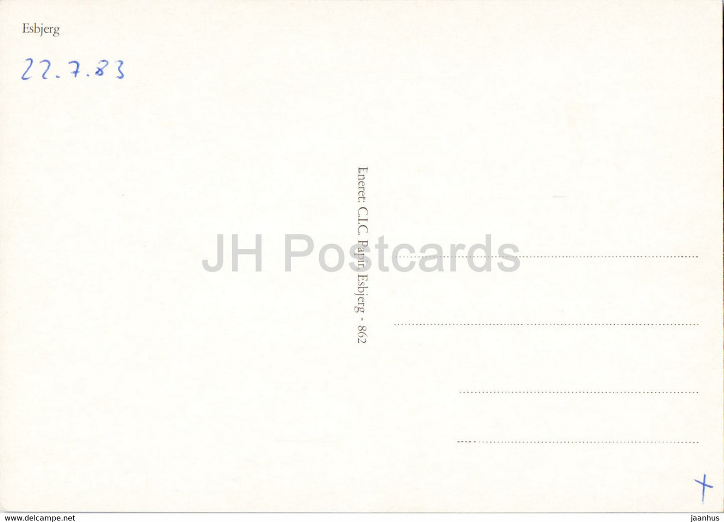 Esbjerg - Schiff - Multiview - 1983 - Dänemark - gebraucht