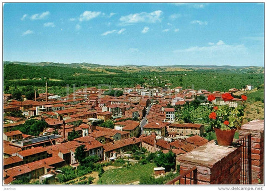 panorama dal Castello - castle - Certaldo - Toscana - 6305 - Italia - Italy - unused - JH Postcards