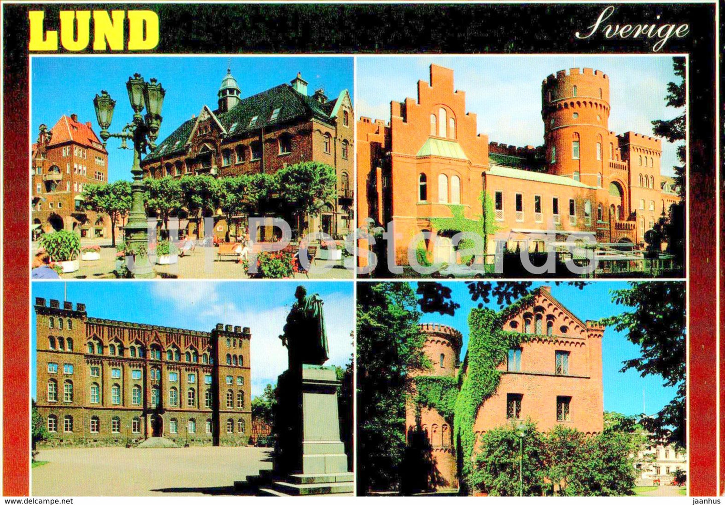 Lund - multiview - 2/2944 - Sweden - unused - JH Postcards