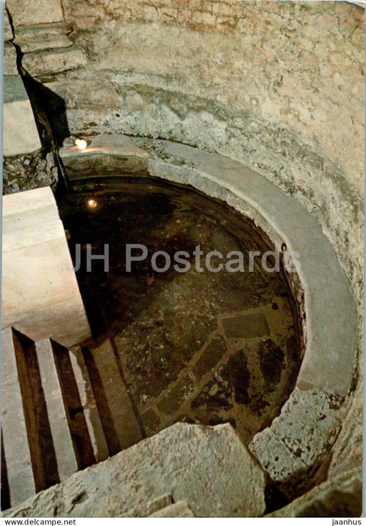Bath - East Baths - Roman Baths - Sunken Immersion Bath - ancient world - England - United Kingdom - unused - JH Postcards