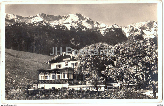 Forsthaus Graseck - 4165 - old postcard - Germany - unused - JH Postcards