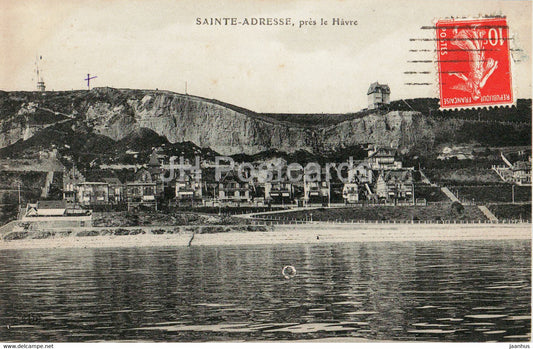 Sainte Adresse - pres le Havre - old postcard - France - used - JH Postcards