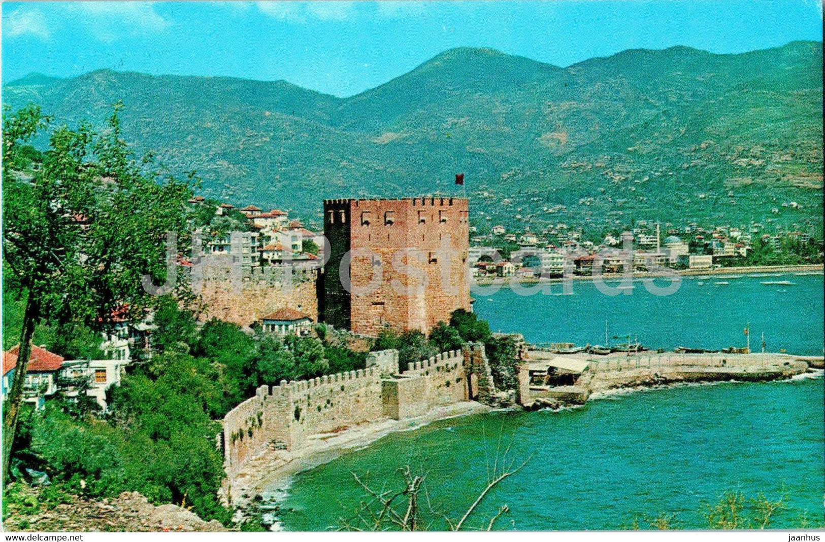 Alanya - A view from the City - 1986 - Turkey - used - JH Postcards
