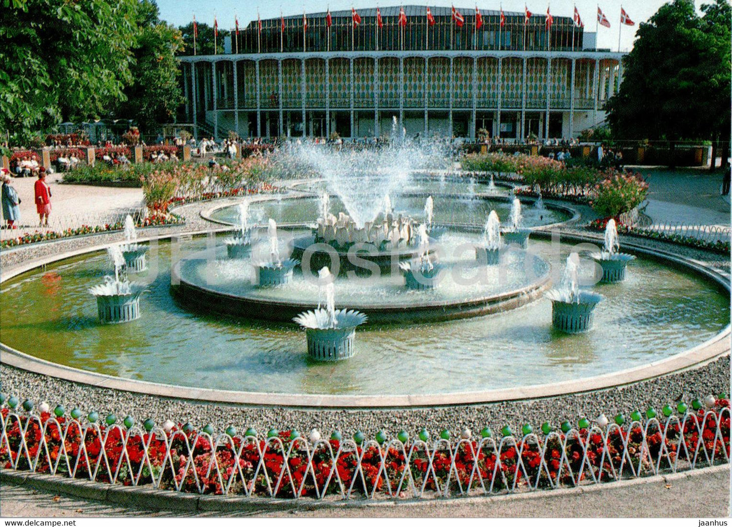 Copenhagen - Kopenhagen - Tivoli - Tiv 12 - Denmark - unused - JH Postcards