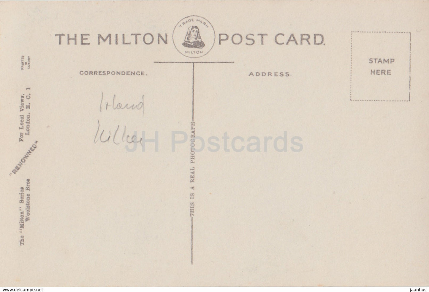 Dugerna Rocks – Kilkee Co Clare – alte Postkarte – Irland – gebraucht