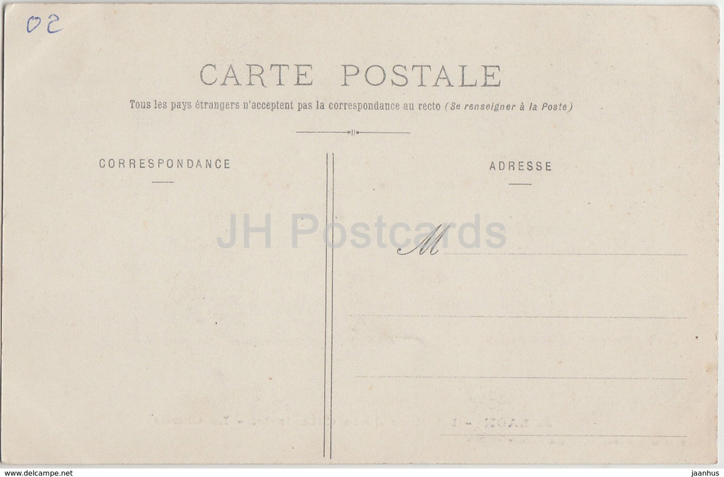 Laon - Interieur de La Cathedrale - Le Choeur - cathédrale - 5 - carte postale ancienne - France - inutilisée