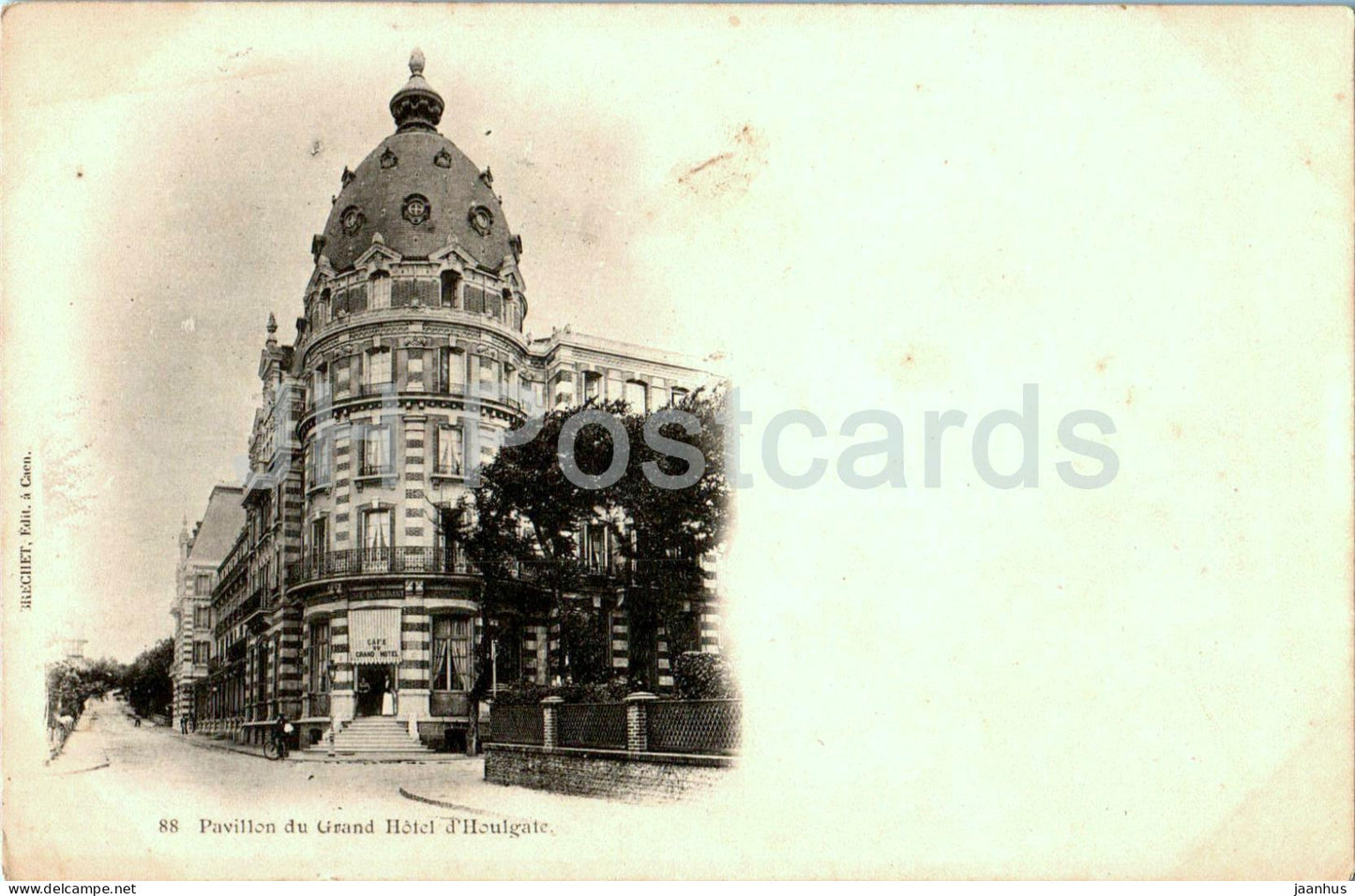 Houlgate - Pavillon du Grand Hotel d'Houlgate - 88 - old postcard - France - unused - JH Postcards