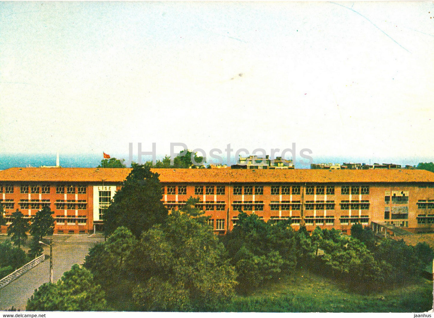 Trabzon - High School - 1987 - Turkey - used - JH Postcards