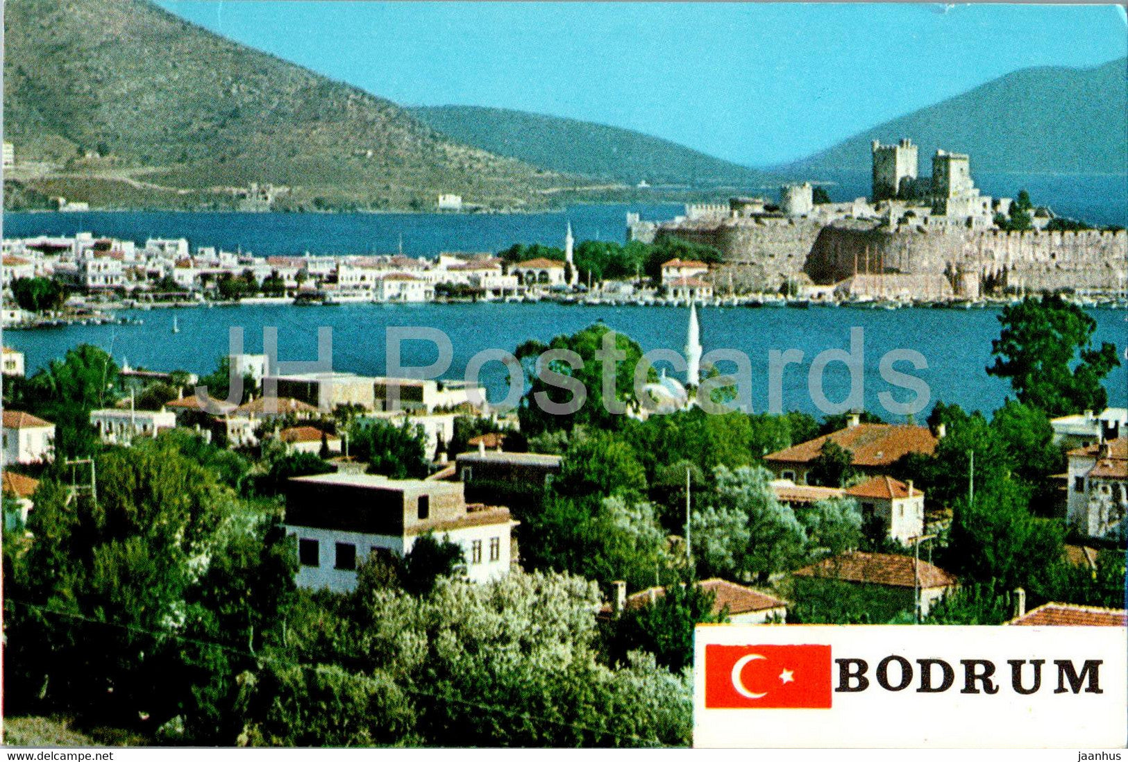 Bodrum - Castle of Knights Halicarnassus - 1983 - Turkey - used - JH Postcards