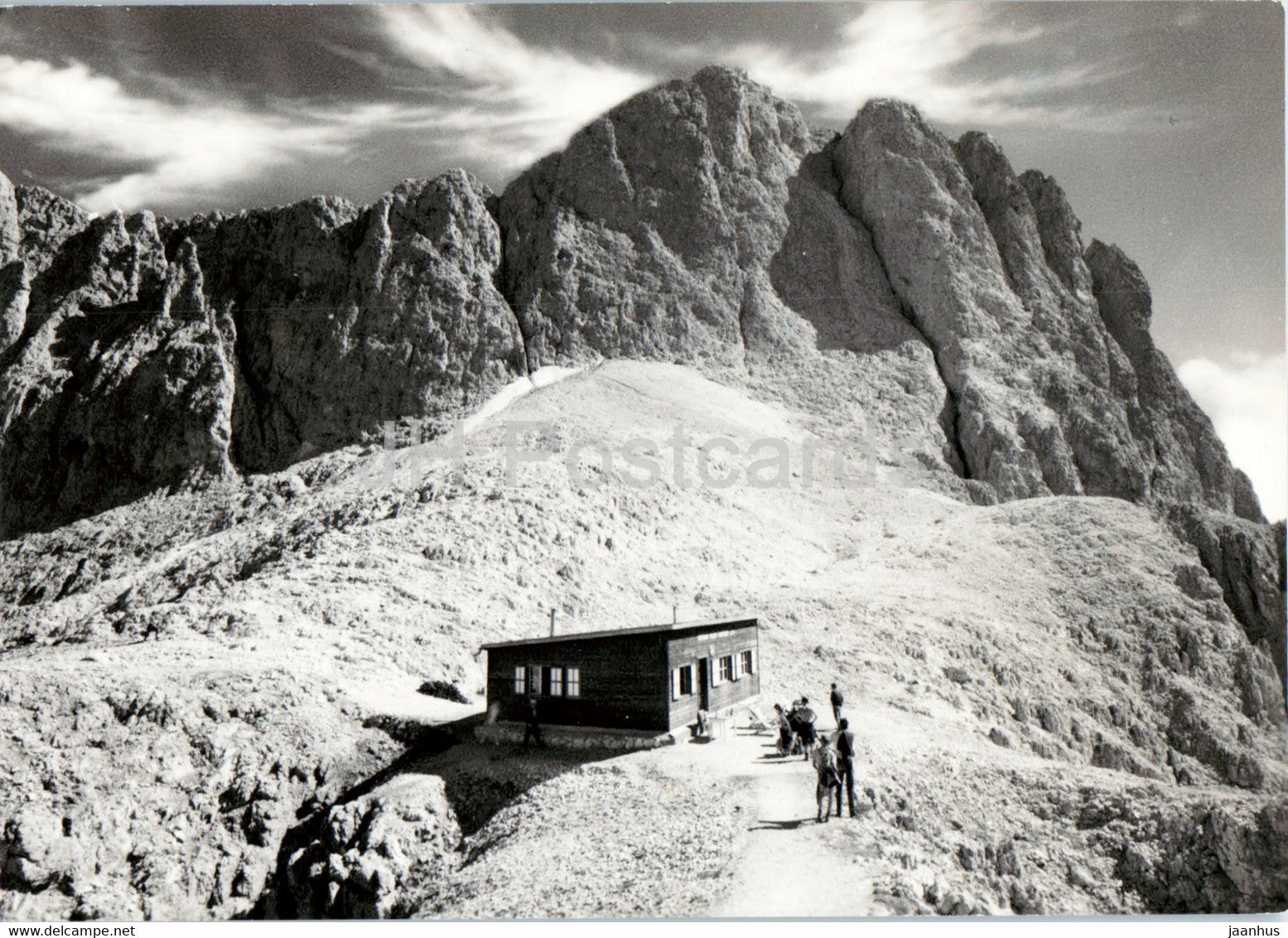 Dolomiti - Rifugio Passo Santner - Il Catinaccio - old postcard - Italy - unused - JH Postcards