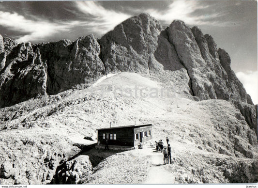 Dolomiti - Rifugio Passo Santner - Il Catinaccio - old postcard - Italy - unused - JH Postcards