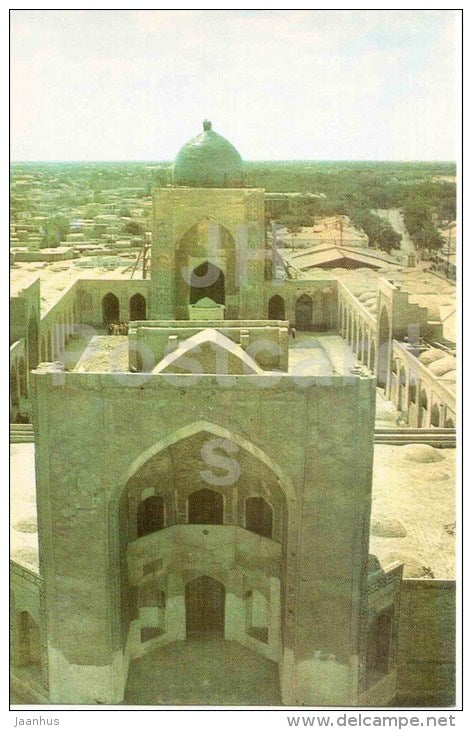 The Kalyan Mosque - Bukhara - Bokhara - 1975 - Uzbekistan USSR - unused - JH Postcards