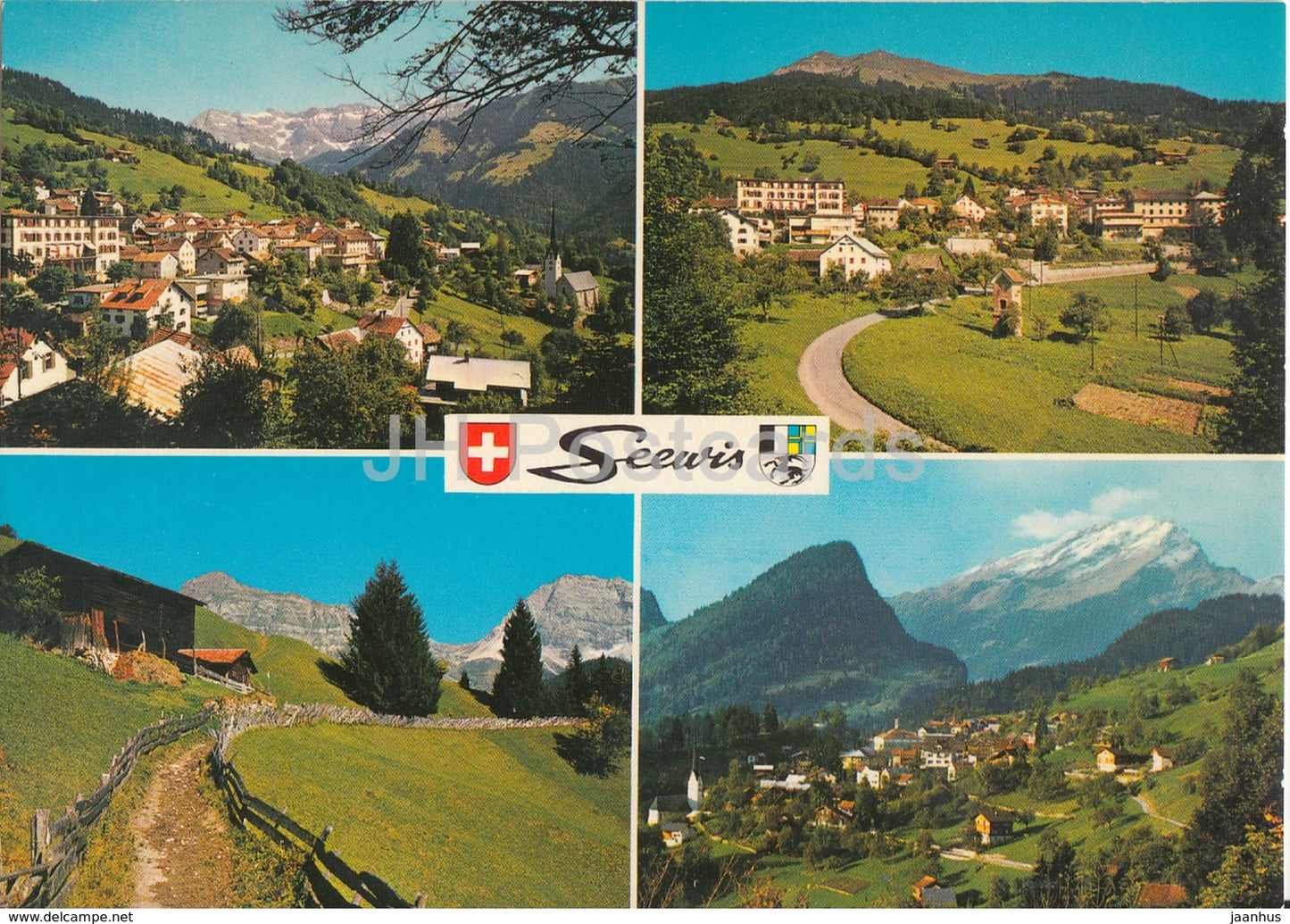 Seewis im Prattigau 1000 m - 3002 - Switzerland - unused - JH Postcards