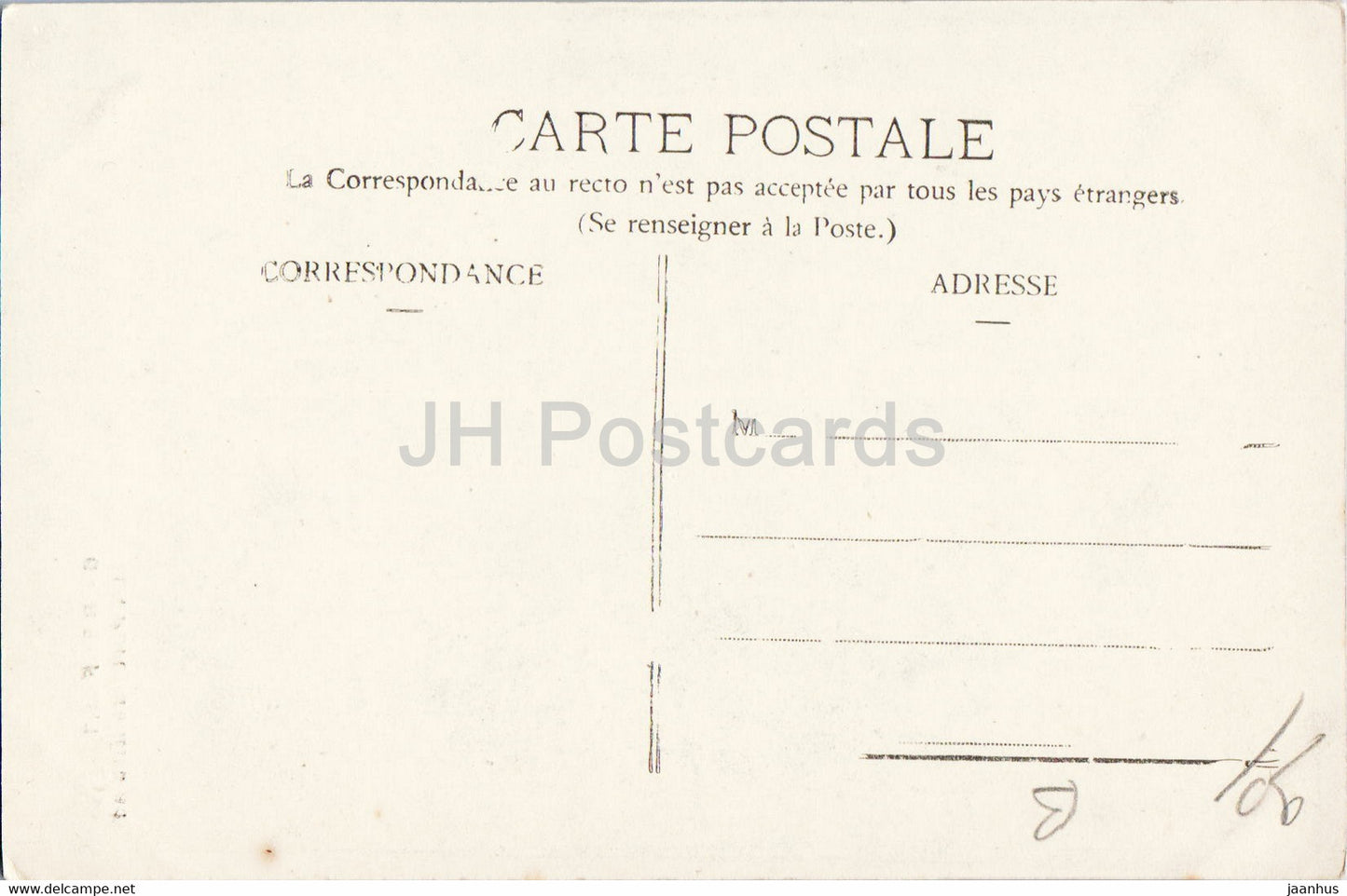 Belfort - La Porte de Briasch - 6 - alte Postkarte - Frankreich - unbenutzt