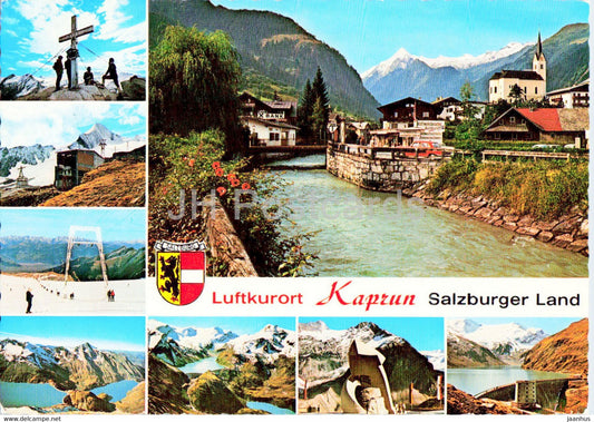 Luftkurort Kaprun - Salzburger Land - Kitzsteinhorn - Gletscherbahn - Maurerlift - Tauernkraftwerke - Austria - unused - JH Postcards