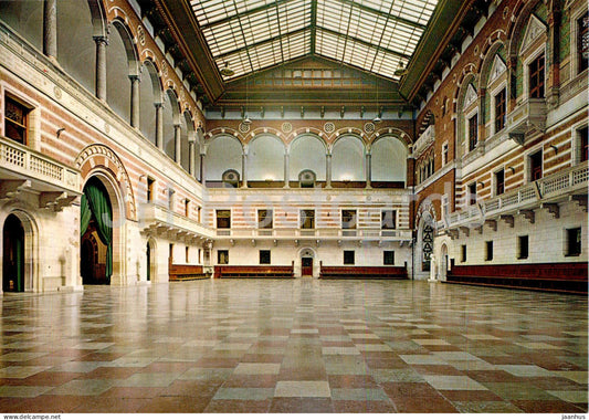 Copenhagen - Kobenhavn - Radhus - Radhushallen - City Hall - The Main Hall - 6224 - Denmark - unused - JH Postcards