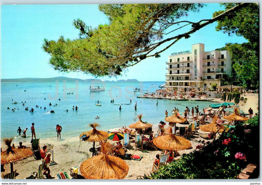 Paguera - Detalle de sus playas - beach - Mallorca - 5243 - Spain - unused - JH Postcards