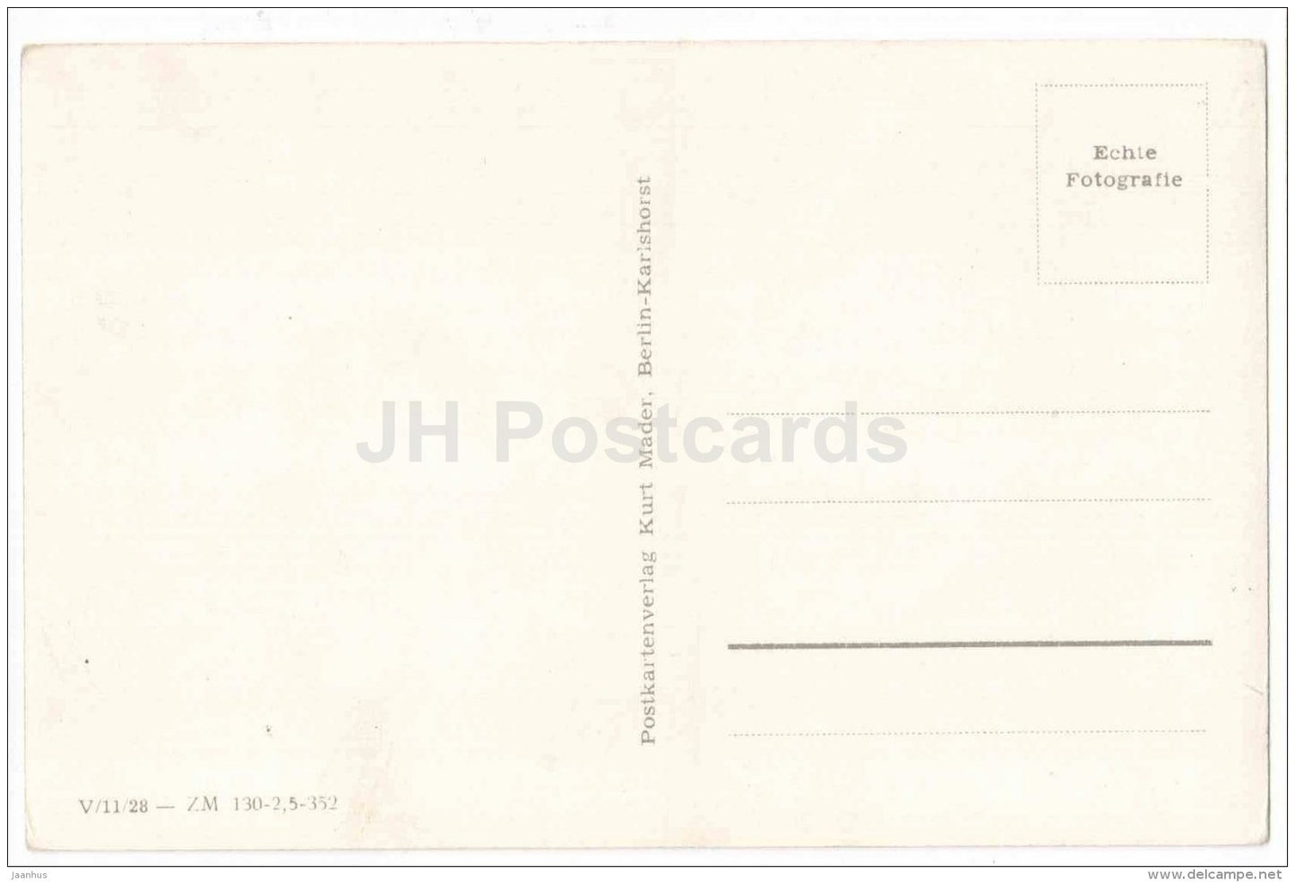 Schloss Sanssouci mit Terrassen - castle - 2 - Potsdam - Germany - unused - JH Postcards