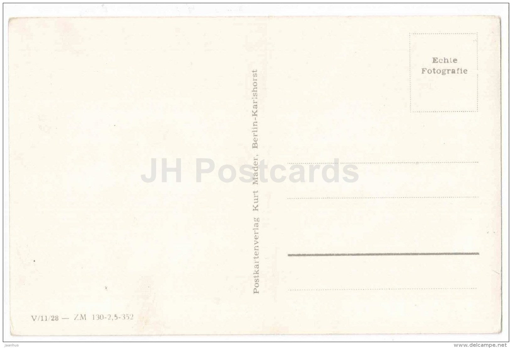 Schloss Sanssouci mit Terrassen - castle - 2 - Potsdam - Germany - unused - JH Postcards