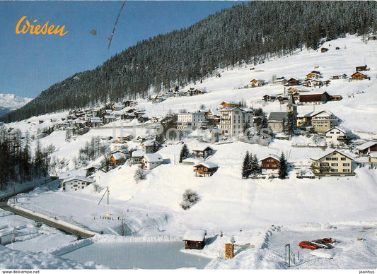 Wiesen 1437 m - Graubunden - 1993 - Switzerland - used - JH Postcards