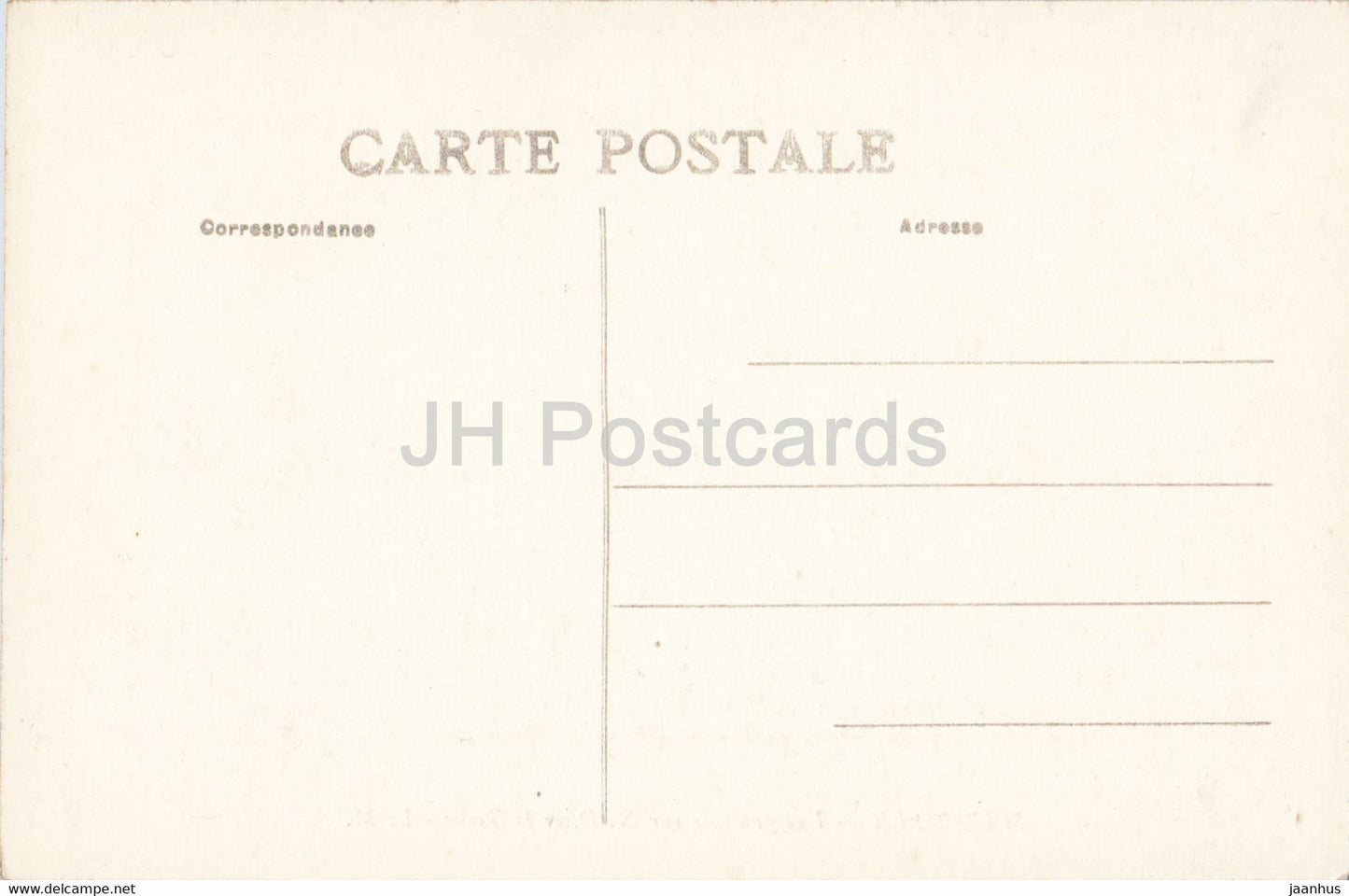 Marseille - Vue Generale sur N D de la Garde - old postcard - France - unused