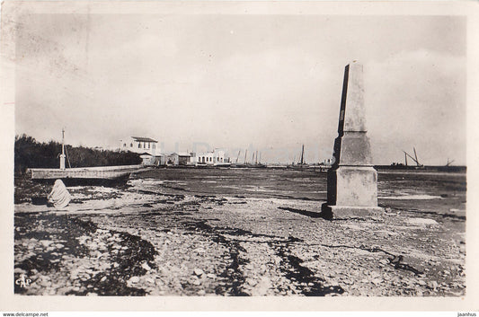 Ile de Djerba - monument eleve sur l'emplacement de la Tour aux Cranes - old postcard - 18 - Tunisia - used - JH Postcards