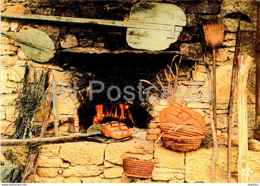Scene du Terroir - Le four a pain - Local scene - The bread oven - 1982 - France - used - JH Postcards