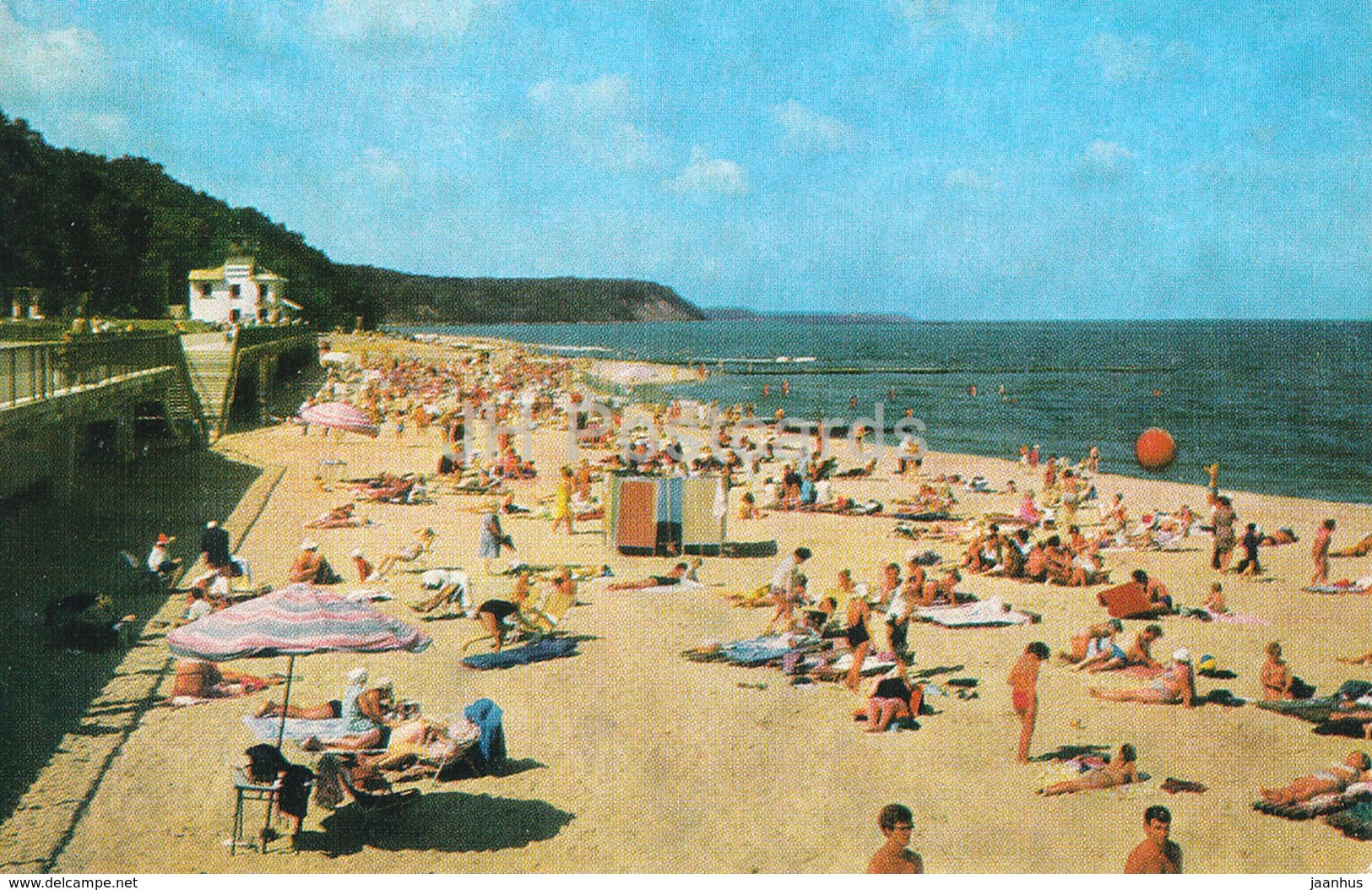 Svetlogorsk - Kaliningrad - Rauschen - city beach - 1971 - Russia USSR - unused - JH Postcards