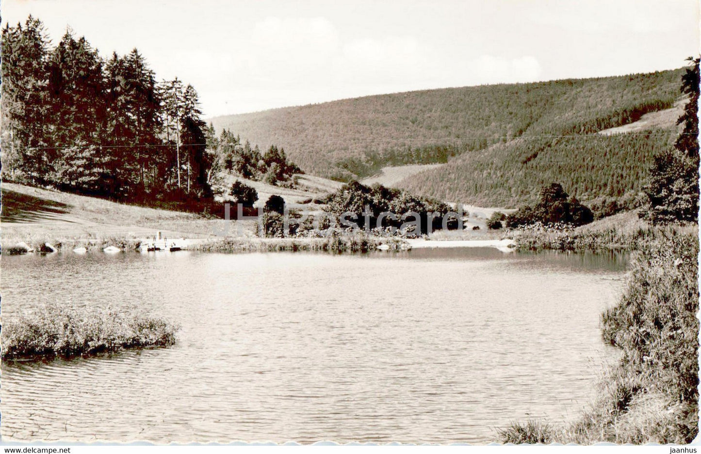 Helsa - Bex Kassel - Im Hergesbachtal - old postcard - Germany - used - JH Postcards