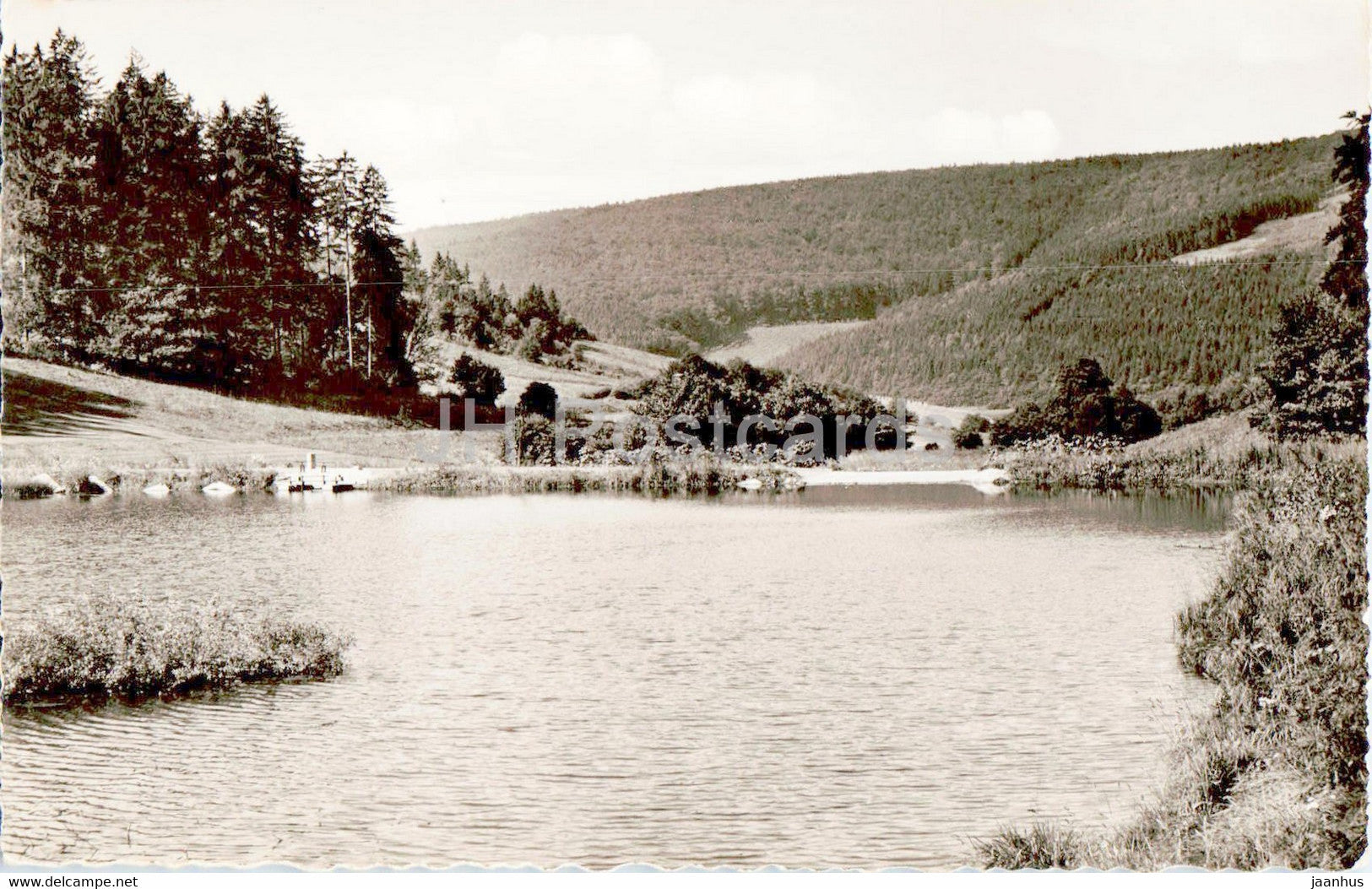 Helsa - Bex Kassel - Im Hergesbachtal - old postcard - Germany - used - JH Postcards