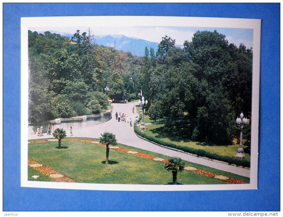 Livadia Park - Livadia Palace - 1978 - Ukraine USSR - unused - JH Postcards