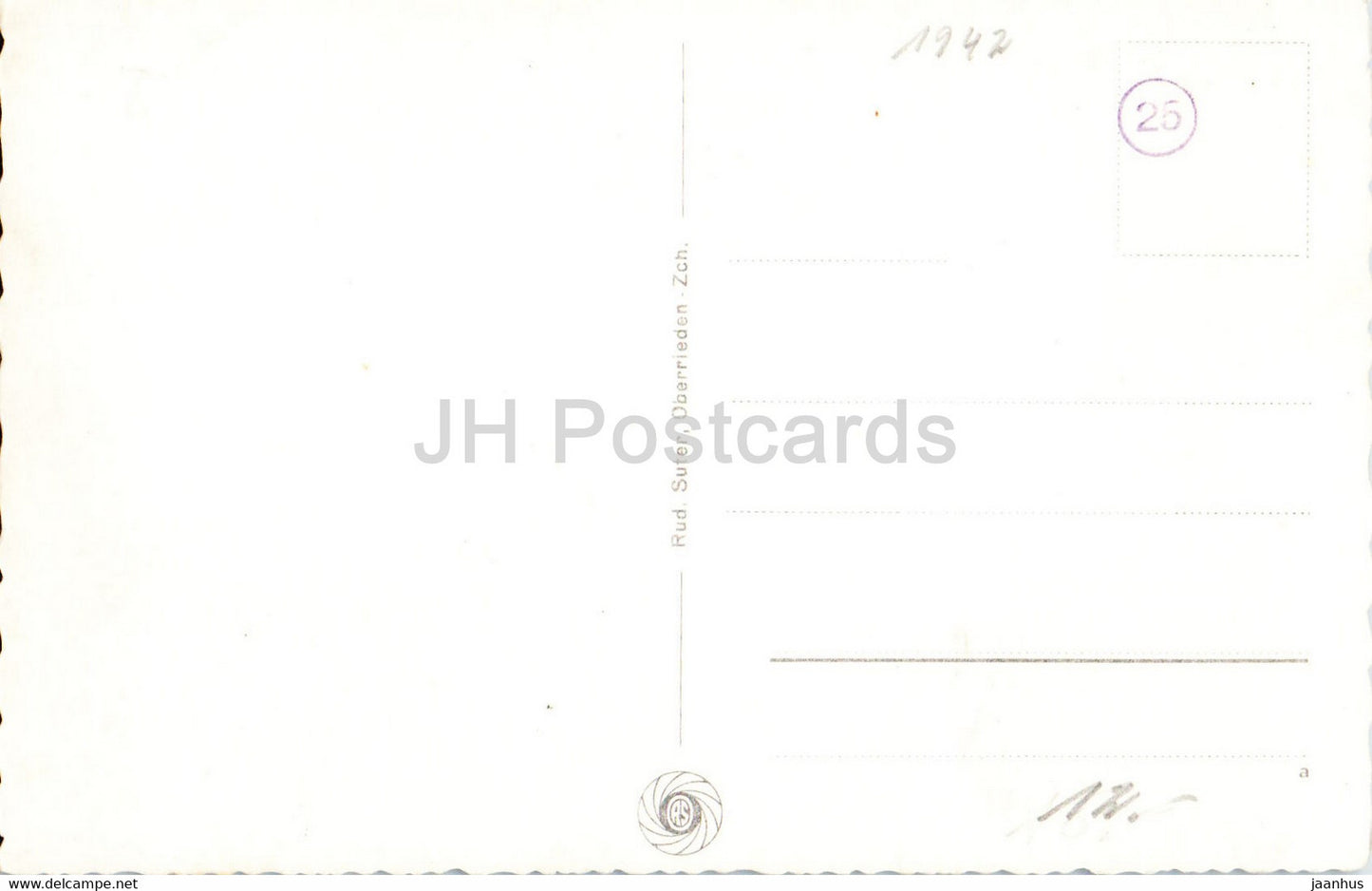 Andermatt gegen die Furka - 901 - carte postale ancienne - 1942 - Suisse - utilisé