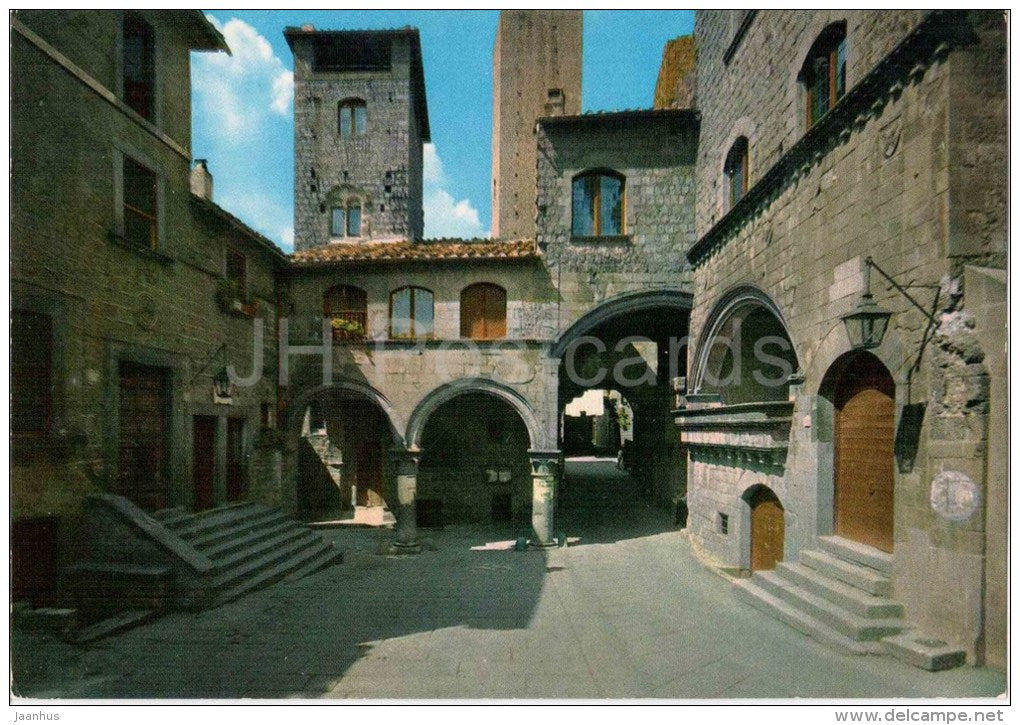Palazzo degli Alessandri - Alessandri`s Palace - Viterbo - Lazio - 16782 - Italia - Italy - unused - JH Postcards