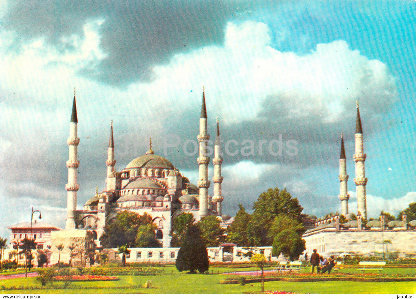 Istanbul - The Mosque of Sultan Ahmet - Blue Mosque - Turkey - unused - JH Postcards