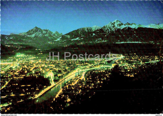 Alpenzentrum Innsbruck gegen Serles und Nockspitze - Tirol - Austria - unused - JH Postcards