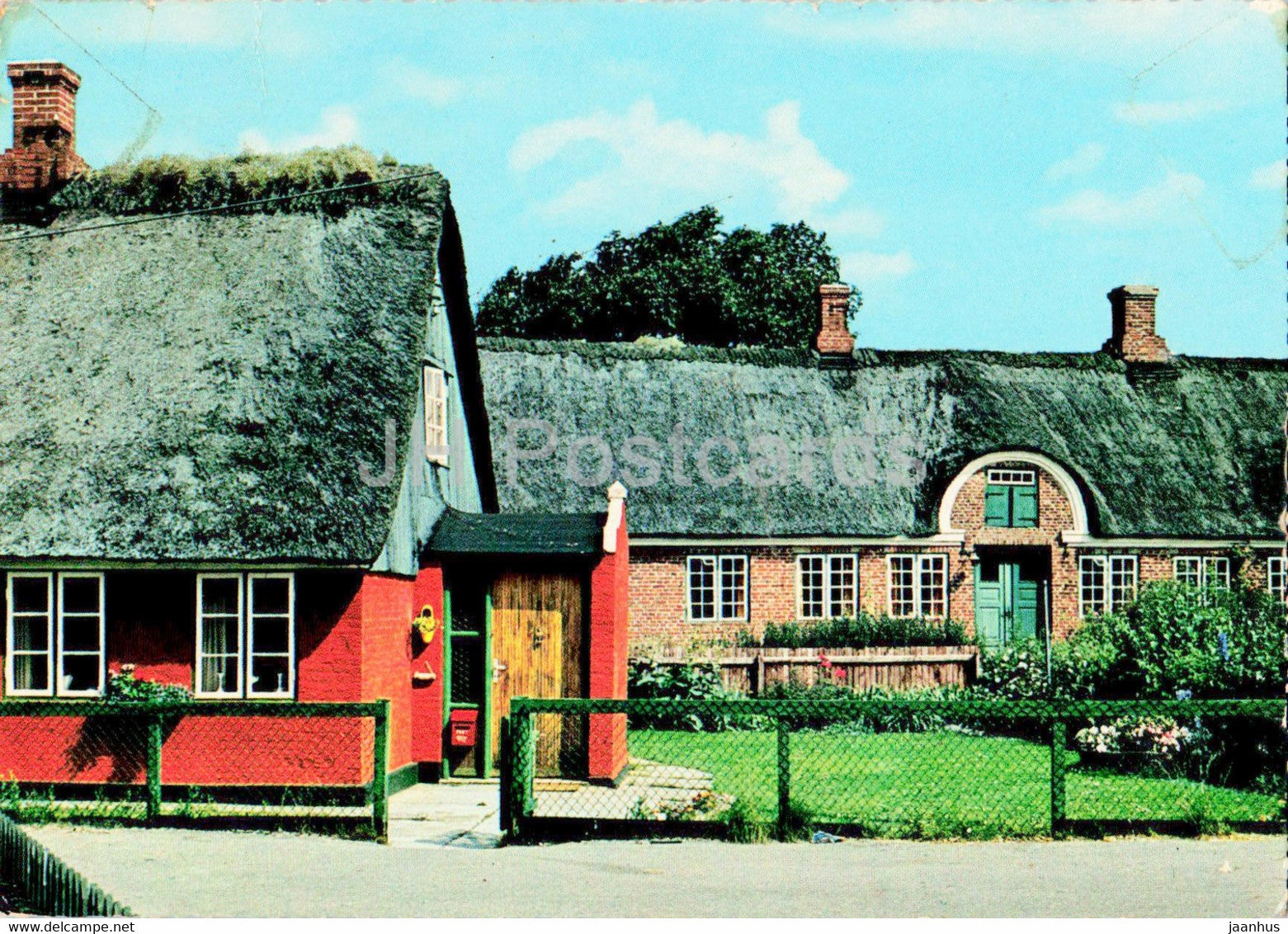 Street in Nordby - Fano - 1967 - Denmark - used - JH Postcards