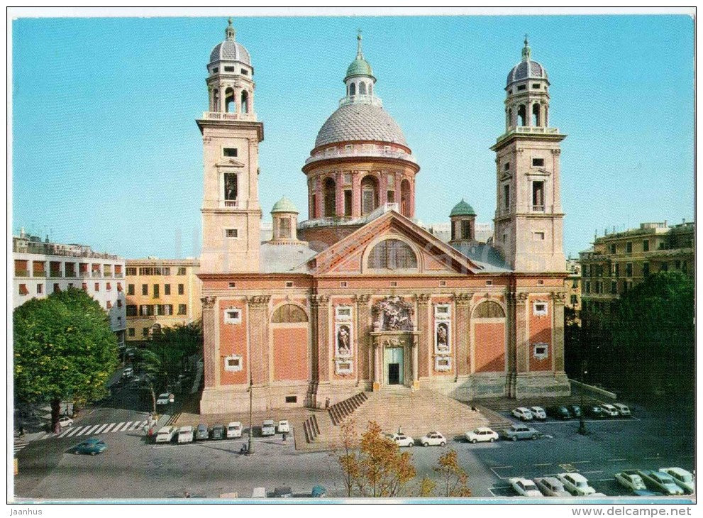 Basilica di N. S. Assunta di Carignano - Genoa - Genova - 5236 - Italia - Italy - unused - JH Postcards