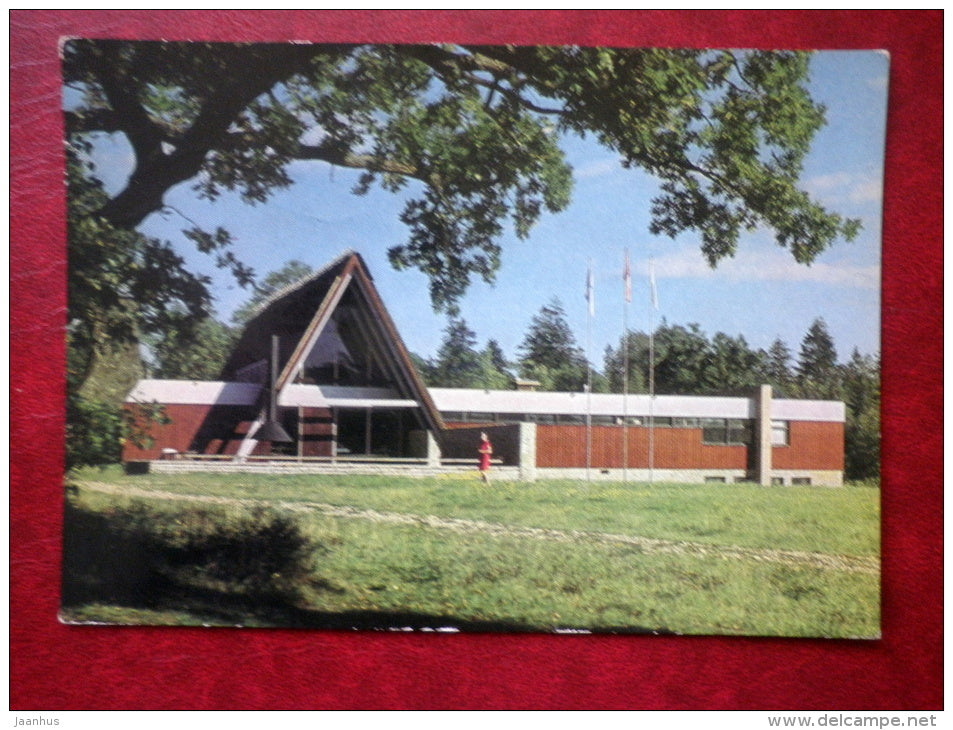 Cafe Merepiiga in Rannamõisa - 1973 - Estonia USSR - used - JH Postcards