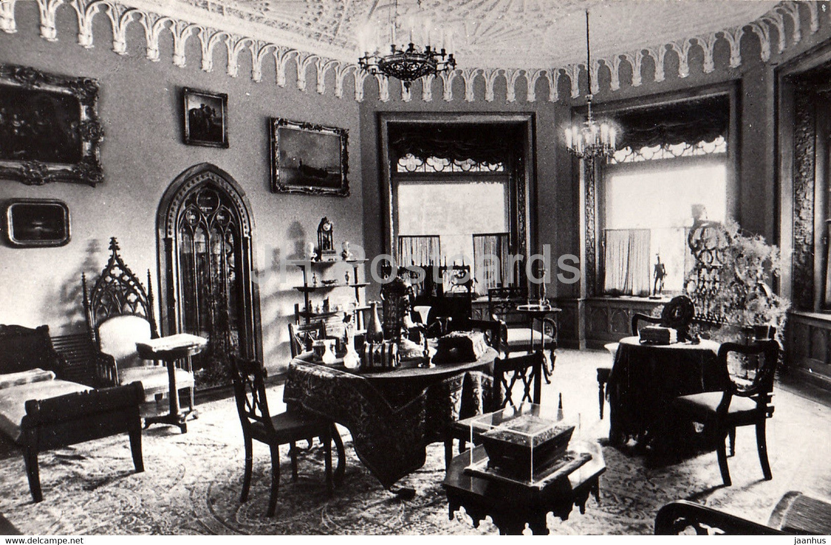 Petrodvorets - Cottage Palace - Living Room - 1981 - Russia USSR - unused - JH Postcards